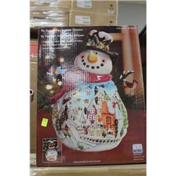 SNOWMAN CHRISTMAS DECORATION (BLUE SKY)