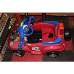 SIT IN RECHARGEABLE POLICE CAR