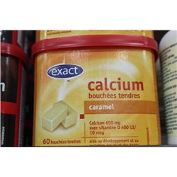 60 SOFT CHEWS CALCIUM ON CHOICE: CARAMEL