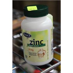 100 TABLETS ZINC
