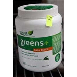 GREENS PLUS DAILY DETOX