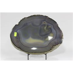 AGATE SLAB W STAND