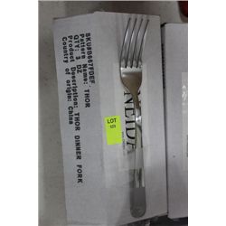 BOX W 3 DOZEN ONEIDA COMMERCIAL GRADE DINNER FORKS