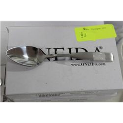 BOX W 3 DOZEN ONEIDA COMMERCIAL GRADE TEASPOONS