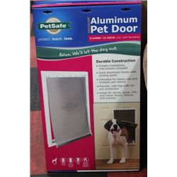 XLARGE 12-220LB ALUMINUM PET DOOR