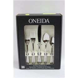 SERVICE FOR 4 20PC ONEIDA CUTLERY SET