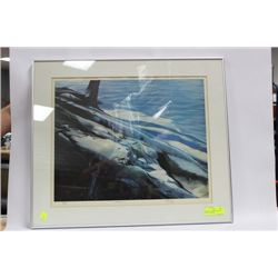 RENAZ LTD ED SIGNED PRINT ON CHOICE: SHADOWS