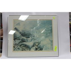 RENAZ LTD ED SIGNED PRINT ON CHOICE: WATERS EDGE