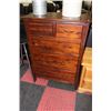 Image 1 : PINE 5 DRAWER CHEST OF DRAWERS
