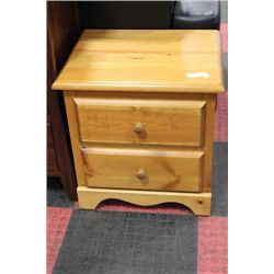 2 DRAWER NIGHT STAND