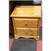Image 1 : 2 DRAWER NIGHT STAND