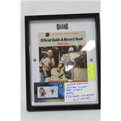 WAYNE GRETZKY VINTAGE COVER & STAMP
