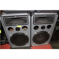 TRANSDUCER TECH. LOUD SPEAKERS, PAIR