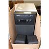 Image 1 : YAMAHA POWERED SUB WOOFER W 2 SATTELITE SPEAKERS