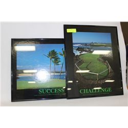 2 GOLF PICTURES