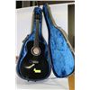 Image 1 : BK ACOUSTIC GUITAR WITH ELECTRIC PICKUP AND CASE