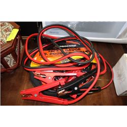 2 SETS OF BOOSTER CABLES