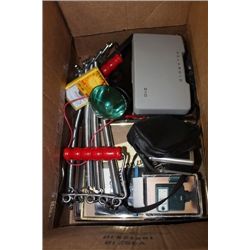 BOX W OLD CAMERAS ETC