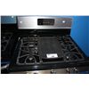 Image 2 : FRIGIDAIRE GALLERY STAINLESS STEEL AND BLACK GAS STOVE WITH GRIDDLE PLATE