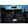 Image 2 : FRIGIDAIRE STAINLESS STEEL AND BLACK GAS STOVE
