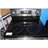 Image 2 : SAMSUNG STAINLESS STEEL AND BLACK GLASS TOP STOVE