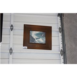 FRAMED QUIET COVE ARTWORK