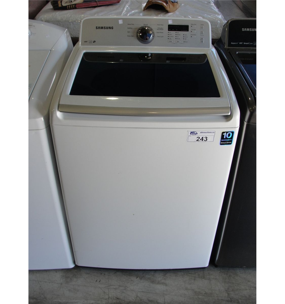 SAMSUNG VRT WHITE TOP LOAD WASHER