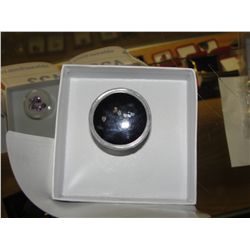 GEM JAR FILLED WITH 5 GENUINE DIAMONDS IN THE ROUGH