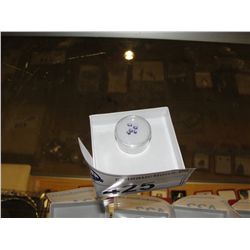 GEM JAR FILLED WITH 6 ASSORTED OVAL TANZANITE GEMSTONES