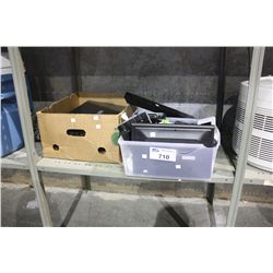 SHELF LOT OF MISC ELECTRONICS