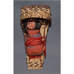 CALIFORNIA BASKETRY DOLL CRADLE