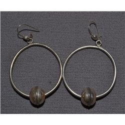 NAVAJO SILVER EARRINGS