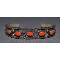 NAVAJO SILVER BRACELET