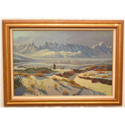 WESTERN OIL PAINTING