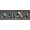 Image 3 : FOUR NAVAJO RINGS