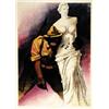 Image 1 : ITALIAN POLITICAL ADVERTISING POSTER - (SOLDATO AMERICANO RUBA LA STATUA)…
