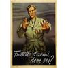Image 1 : ITALIAN POLITICAL ADVERTISING POSTER - FRATELLO D'ARMI DOVE SEI?…