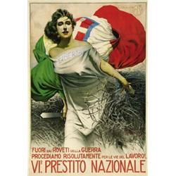 LOANS ADVERTISING POSTER - VI PRESTITO NAZIONALE…