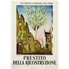 Image 1 : LOANS ADVERTISING POSTER - PRESTITO DELLA RICOSTRUZIONE…