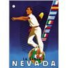 Image 1 : ADVERTISING SPORT POSTER - LA SANDALE NEVADA…