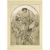 Image 1 : ADVERTISING POSTER A. MUCHA - FIGURES DECORATIVES…