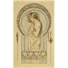 Image 1 : ADVERTISING POSTER A. MUCHA - LOTTO DI N. 2 LITOGRAFIE DECORATIVE…