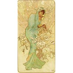 ADVERTISING POSTER A. MUCHA - (L'HIVER)…