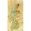 Image 1 : ADVERTISING POSTER A. MUCHA - (L'HIVER)…