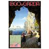 Image 1 : ADVERTISING TOURISM POSTER - LAGO DI GARDA…