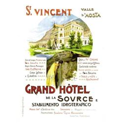 ADVERTISING TOURISM POSTER - ST.VINCENT GRAND HOTEL …