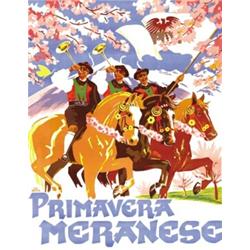 ADVERTISING TOURISM POSTER - PRIMAVERA MERANESE…