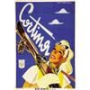 Image 1 : ADVERTISING WINTER SPORT POSTER - CORTINA…