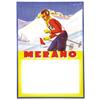 Image 1 : ADVERTISING WINTER SPORT POSTER - MERANO…