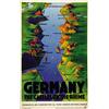 Image 1 : ADVERTISING TOURISM POSTER - GERMANY…